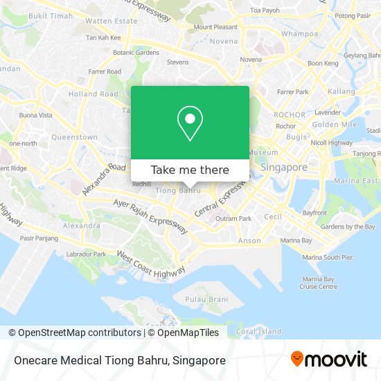 Onecare Medical Tiong Bahru map