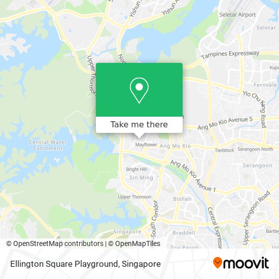 Ellington Square Playground地图