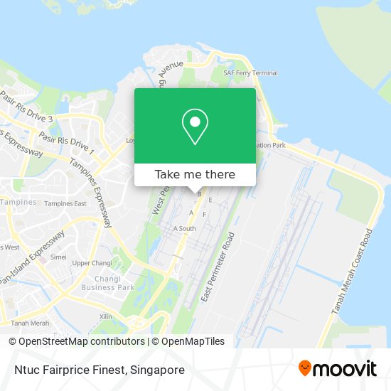 Ntuc Fairprice Finest map