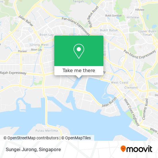 Sungei Jurong map