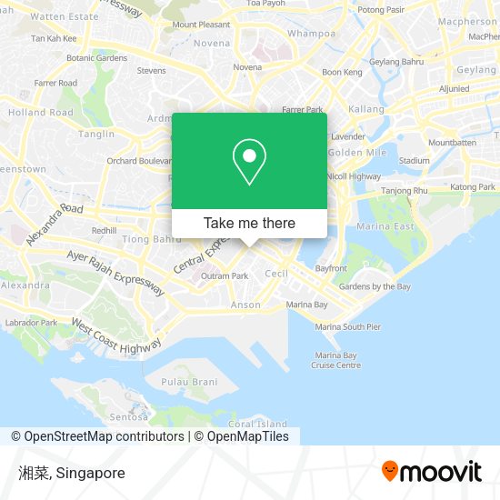 湘菜 map