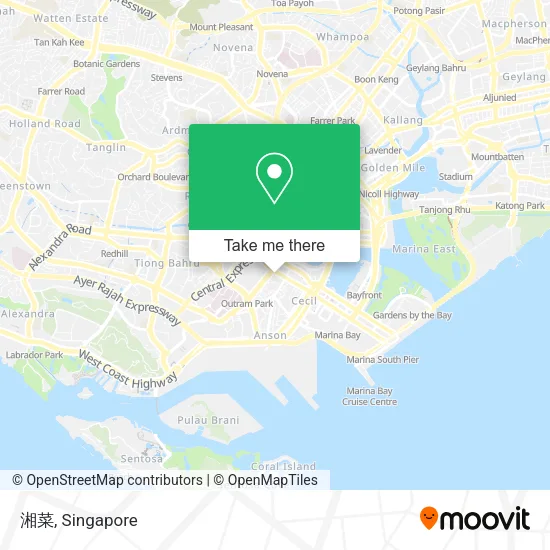 湘菜 map