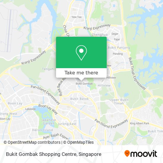 Bukit Gombak Shopping Centre map