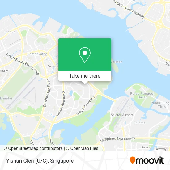 Yishun Glen (U/C) map