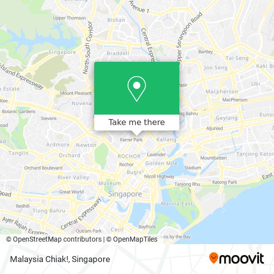 Malaysia Chiak! map