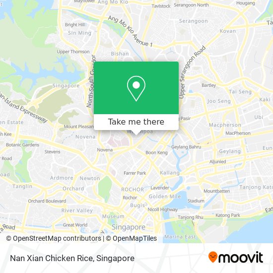 Nan Xian Chicken Rice地图