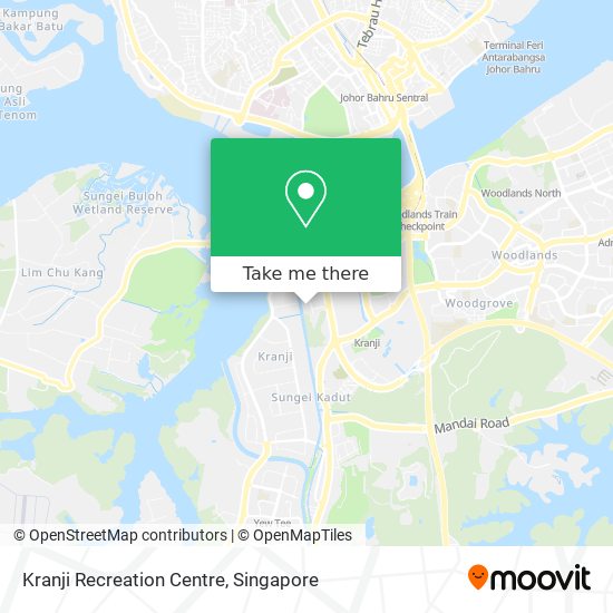 Kranji Recreation Centre map