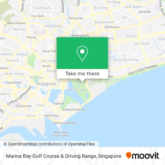 Marina Bay Golf Course & Driving Range地图