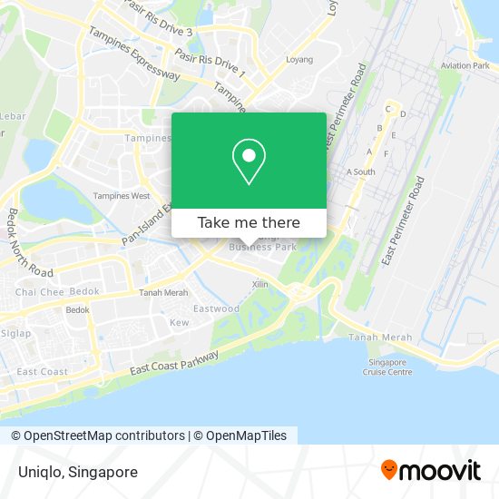 Uniqlo map