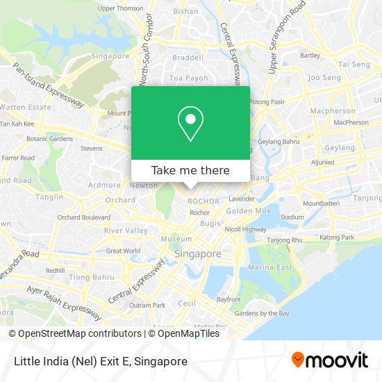 Little India (Nel) Exit E map