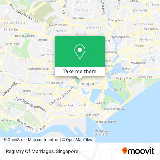 Registry Of Marriages map