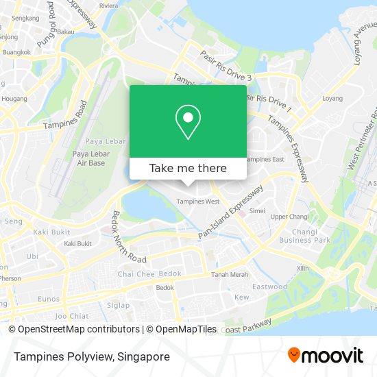 Tampines Polyview map