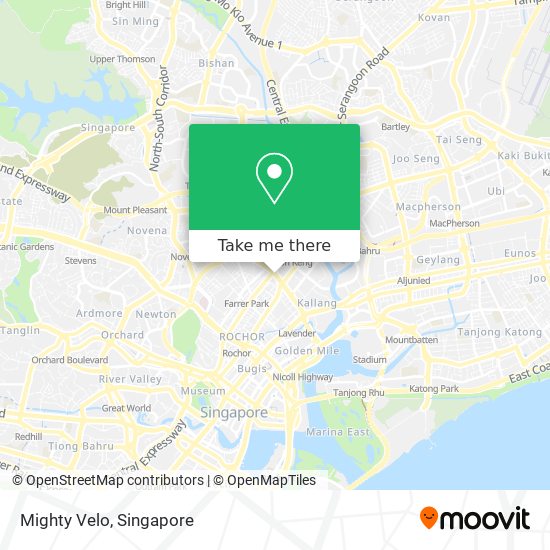 Mighty Velo map