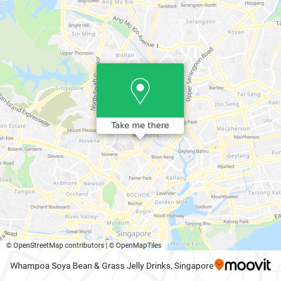 Whampoa Soya Bean & Grass Jelly Drinks map