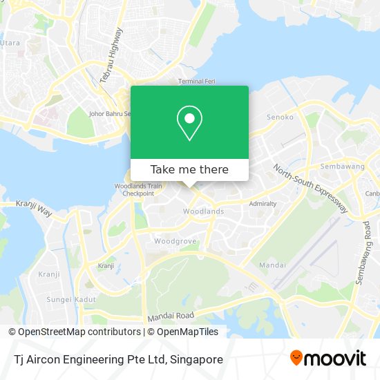 Tj Aircon Engineering Pte Ltd map