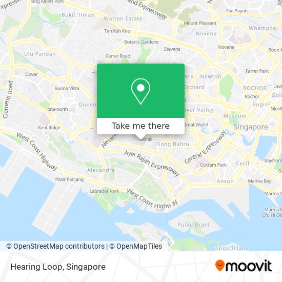 Hearing Loop map