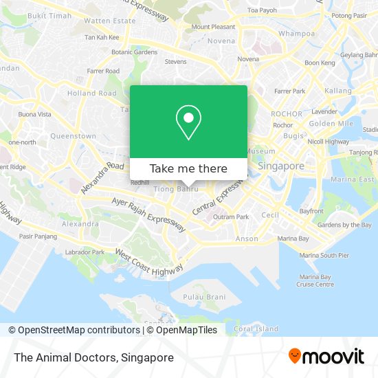 The Animal Doctors map