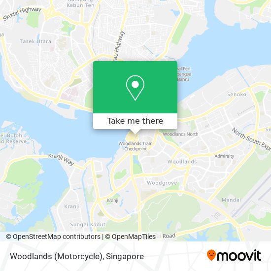 Woodlands (Motorcycle) map