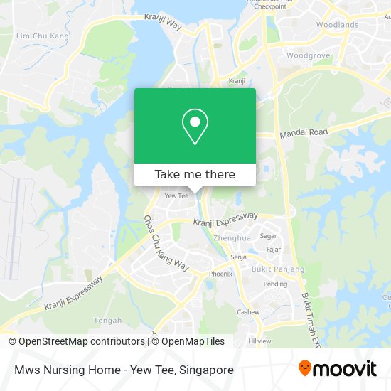 Mws Nursing Home - Yew Tee map