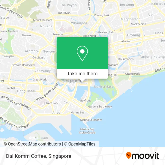 Dal.Komm Coffee地图