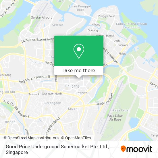 Good Price Underground Supermarket Pte. Ltd. map