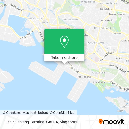 Pasir Panjang Terminal Gate 4地图