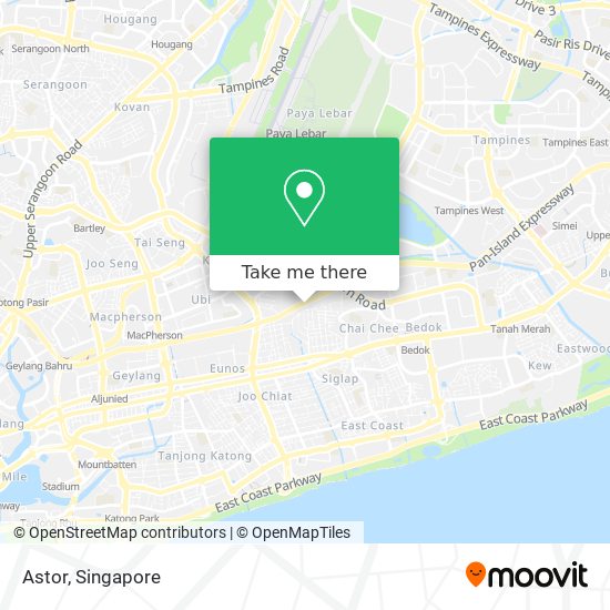 Astor map