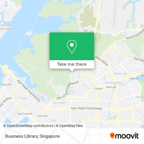 Business Library map