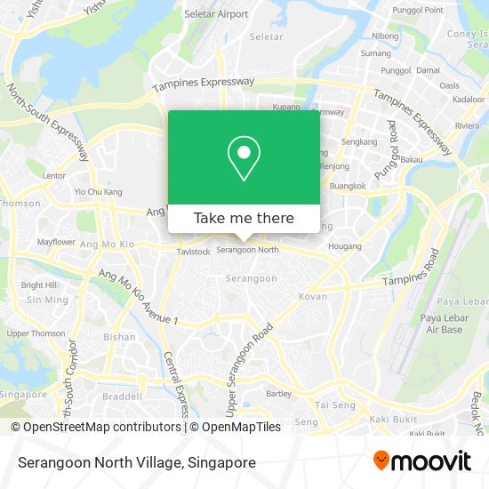 Serangoon North Village map