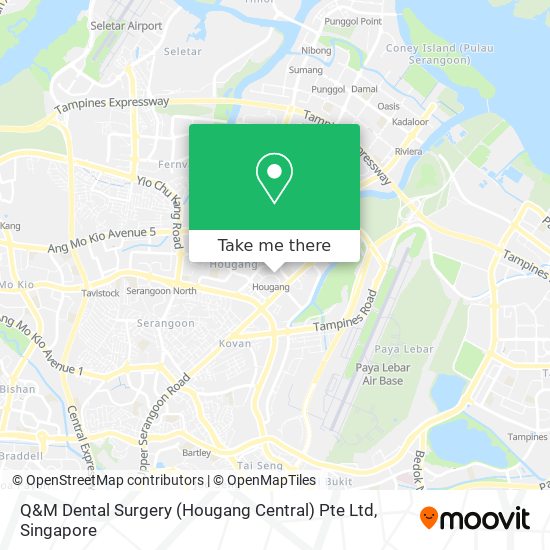 Q&M Dental Surgery (Hougang Central) Pte Ltd地图