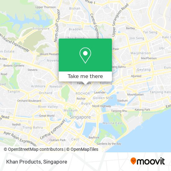 Khan Products map