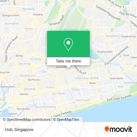 Uob map
