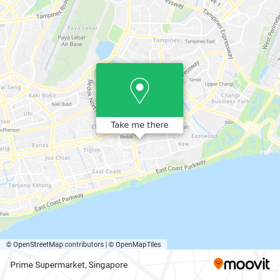 Prime Supermarket map