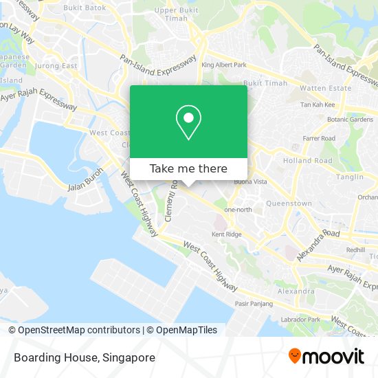 Boarding House map