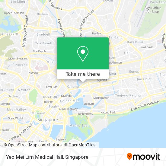 Yeo Mei Lim Medical Hall map