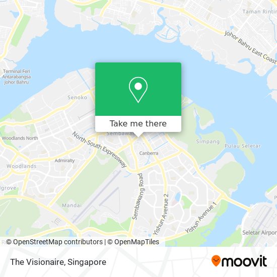 The Visionaire map
