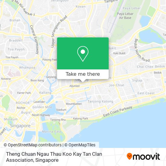 Theng Chuan Ngau Thau Koo Kay Tan Clan Association map