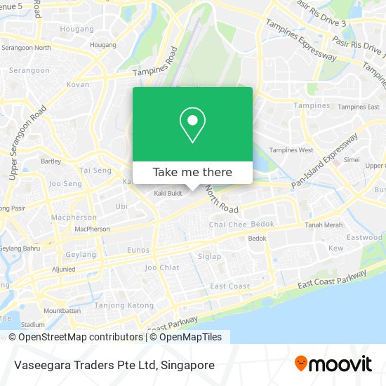 Vaseegara Traders Pte Ltd地图