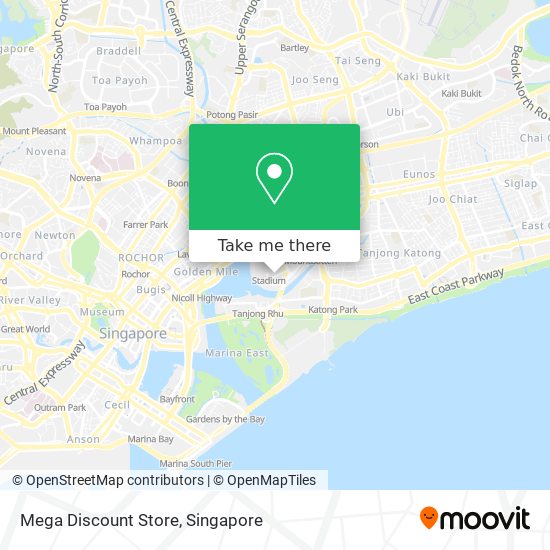 Mega Discount Store map