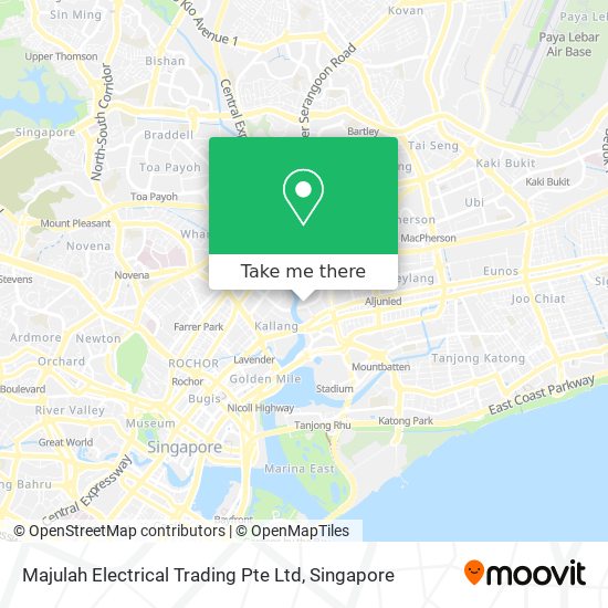 Majulah Electrical Trading Pte Ltd map