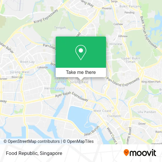 Food Republic map