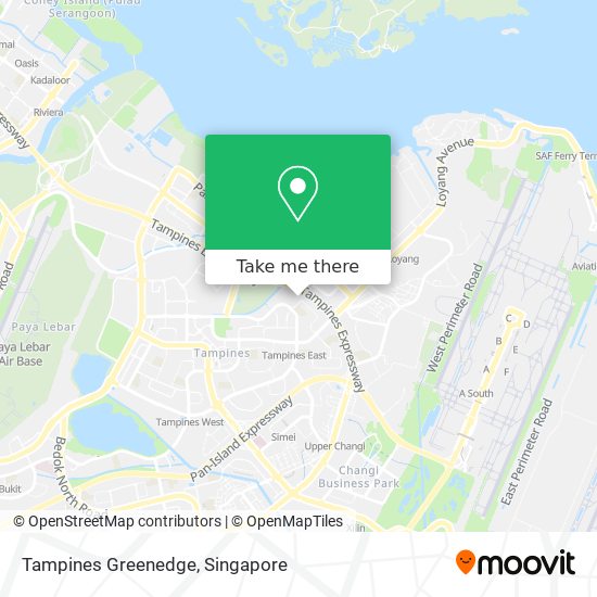 Tampines Greenedge地图