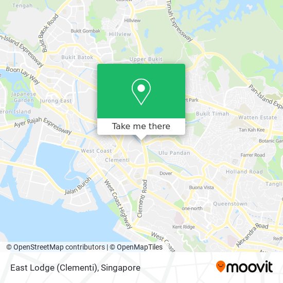 East Lodge (Clementi) map