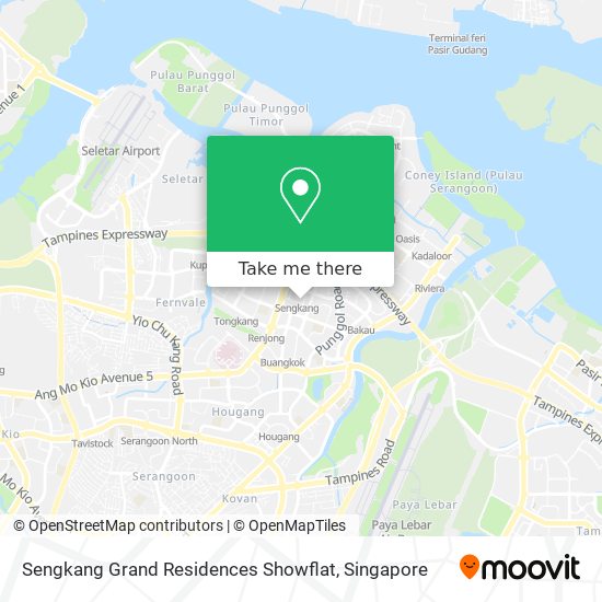 Sengkang Grand Residences Showflat地图