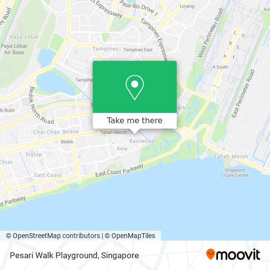 Pesari Walk Playground map