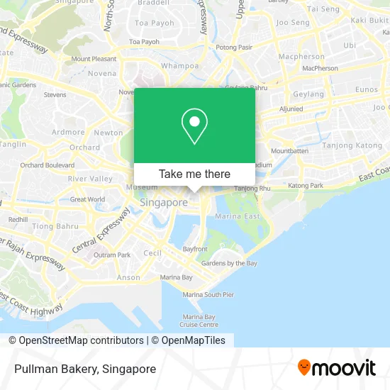 Pullman Bakery map