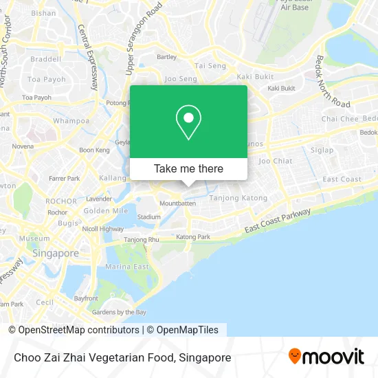 Choo Zai Zhai Vegetarian Food地图