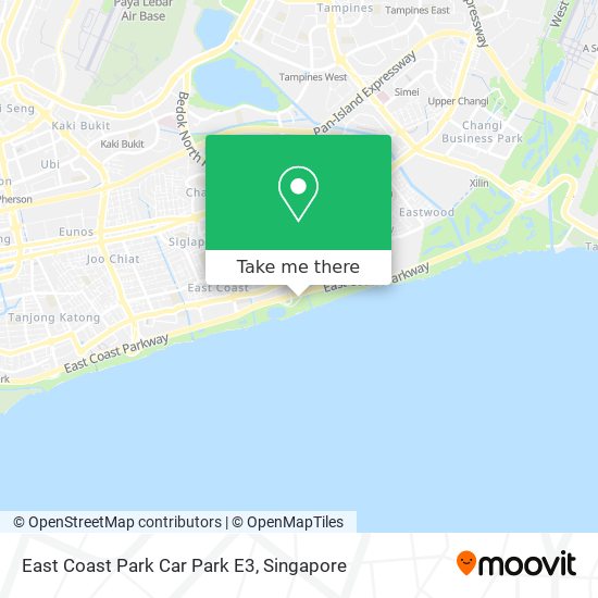 East Coast Park Car Park E3地图