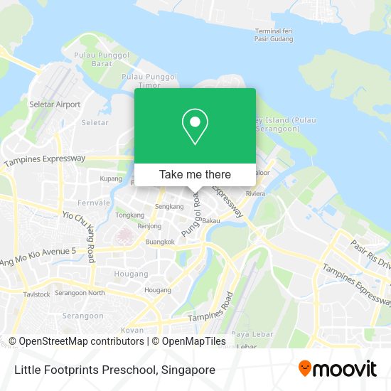 Little Footprints Preschool map