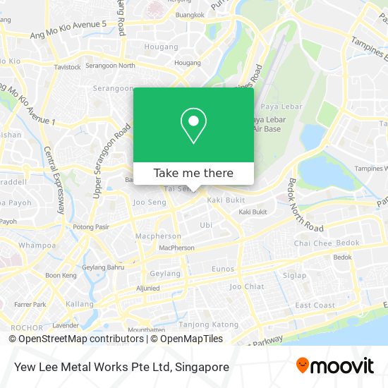 Yew Lee Metal Works Pte Ltd map